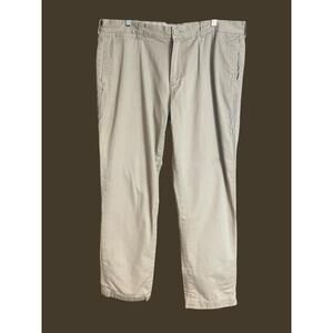J Crew The Sutton flannel lined khaki pants 38